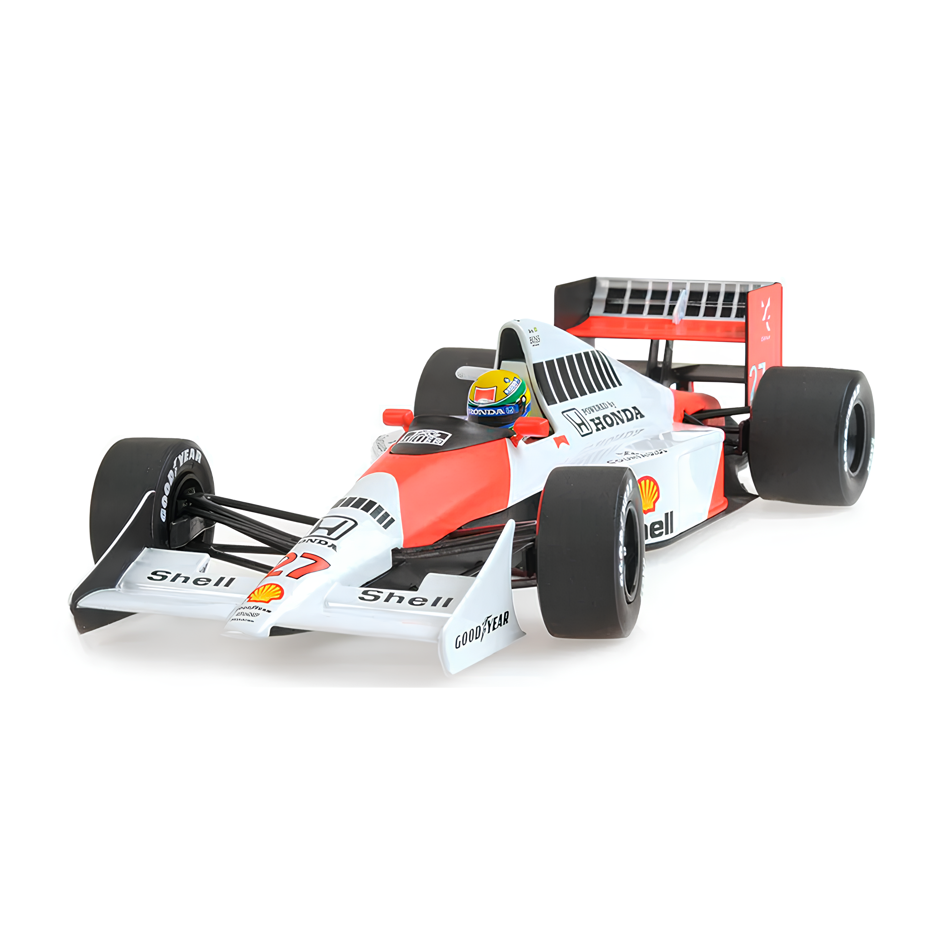 Miniatura McLaren Honda MP4/5B 1990 1:18 (Minichamps)
