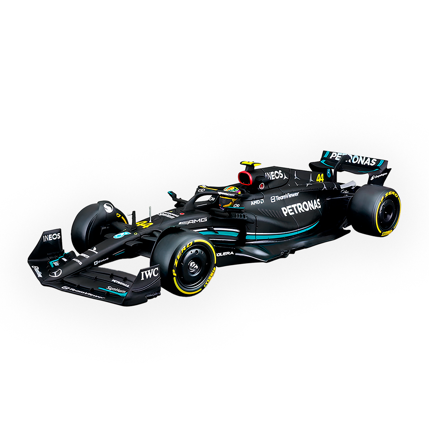 LANÇAMENTO (2023) F1 Miniatura Mercedes-AMG W14 #63 George Russel 1:24