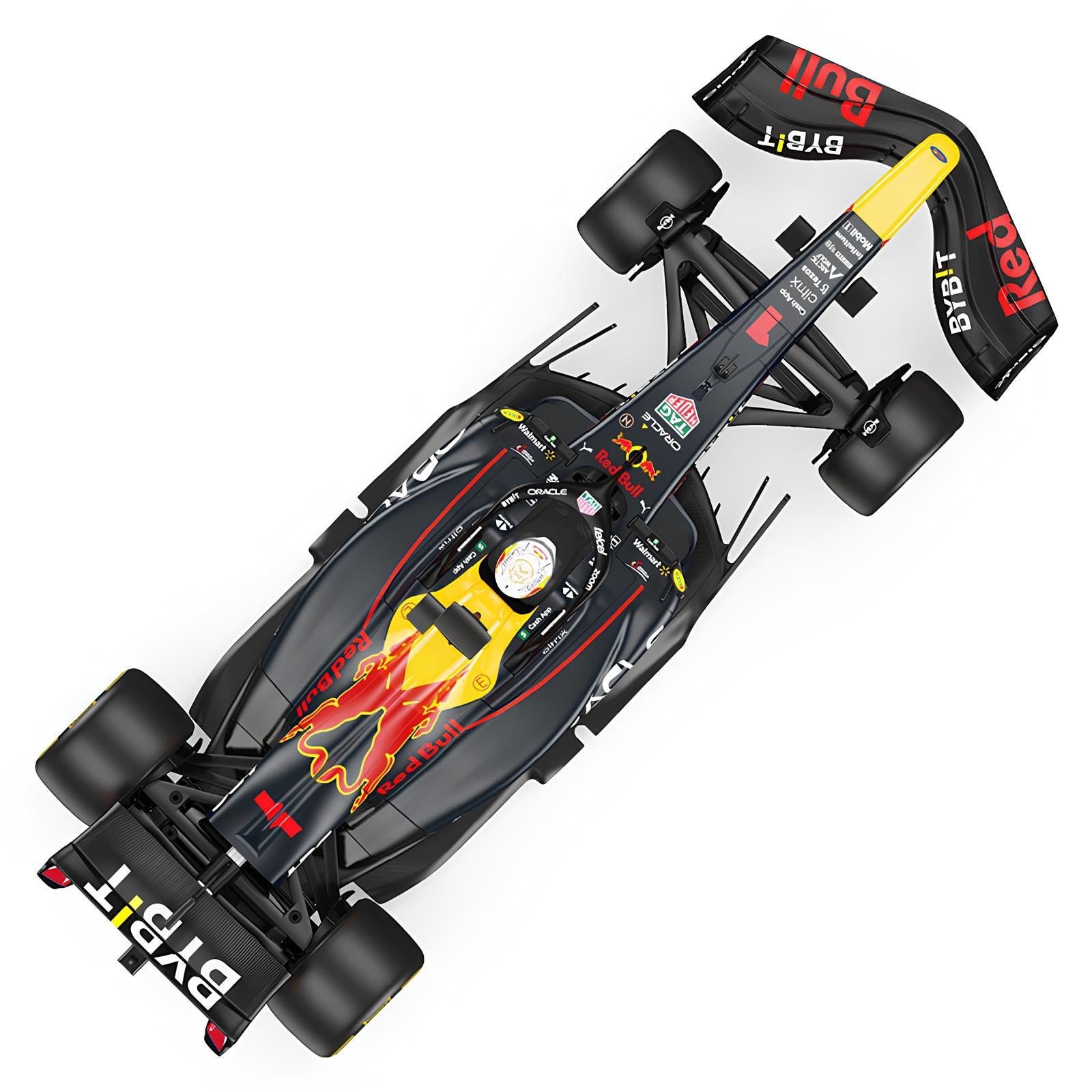Miniatura Controle Remoto Red Bull RB18 1:12